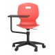 Arc Swivel Wipe Clean Personal Workspace College Chair 